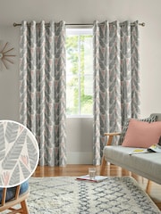 MissPrint Plantation 100% Cotton Jungle Made to Measure Curtains - Image 1 of 9