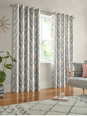 MissPrint Plantation 100% Cotton Jungle Made to Measure Curtains - Image 2 of 9
