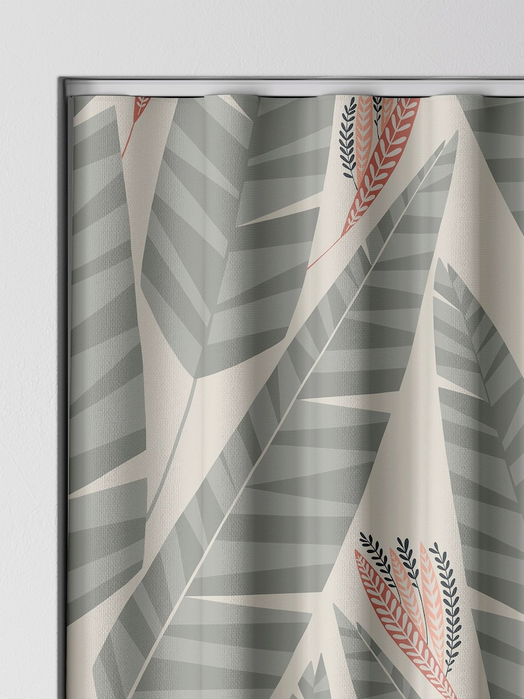 MissPrint Plantation 100% Cotton Jungle Made to Measure Curtains - Image 8 of 9