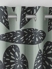 MissPrint Night Shade Tropics Made to Measure Curtains - Image 7 of 9