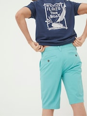FatFace Green Mawes Chino Shorts - Image 2 of 4
