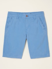 FatFace Blue Cove Flat Front Shorts - Image 4 of 4