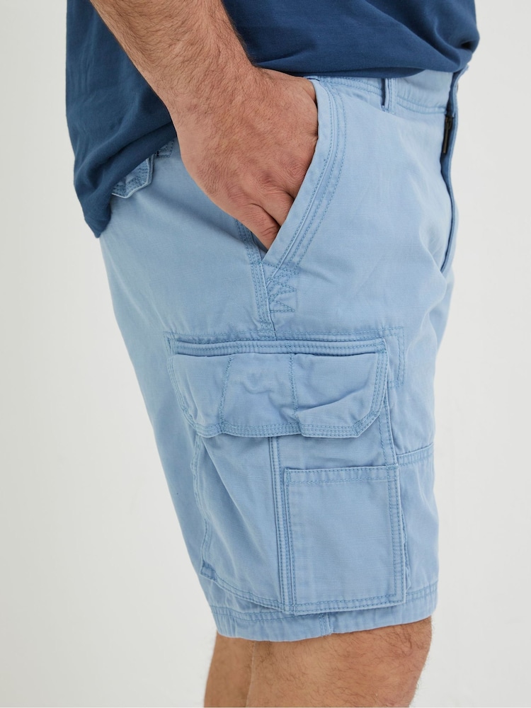 FatFace Blue Breakyard Cargo Shorts - Image 2 of 3