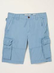FatFace Blue Breakyard Cargo Shorts - Image 3 of 3