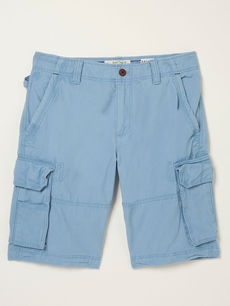 FatFace Blue Breakyard Cargo Shorts - Image 3 of 3