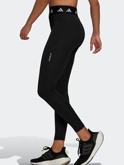 adidas Black Performance Training Techfit Period Proof 7/8 Leggings - Image 4 of 9