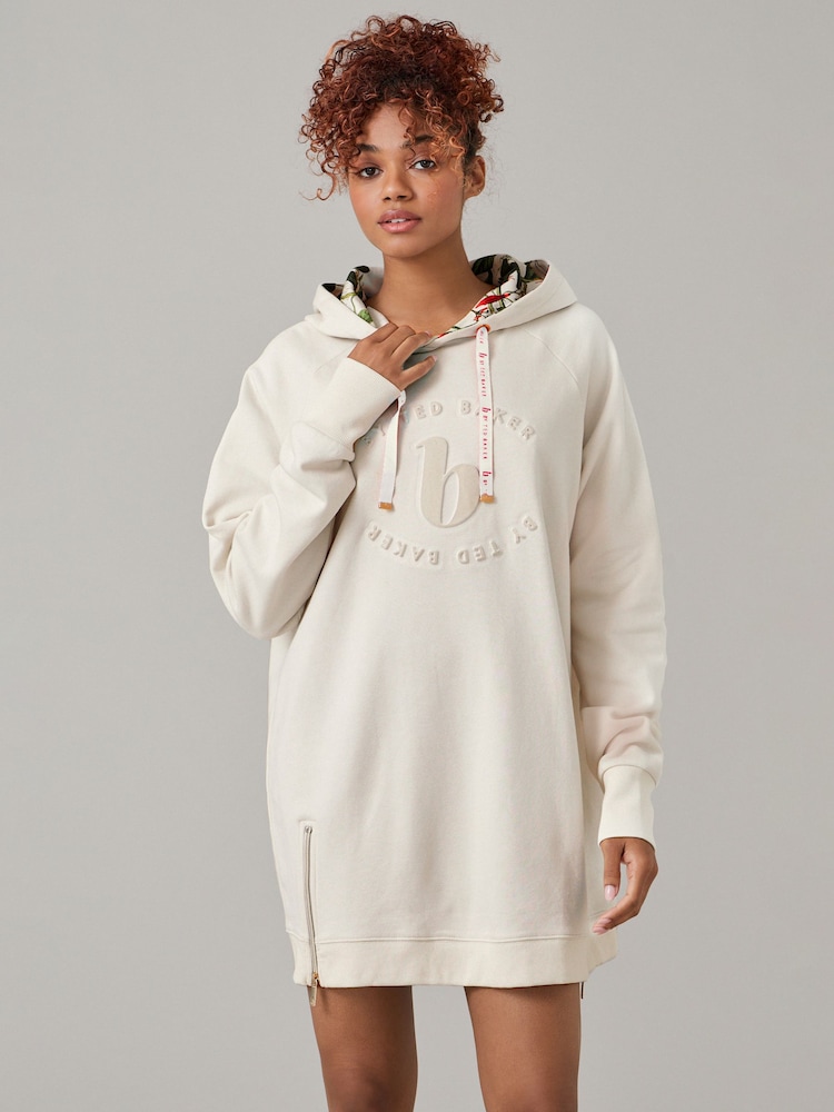 B by Ted Baker Longline Hoodie - Image 1 of 10