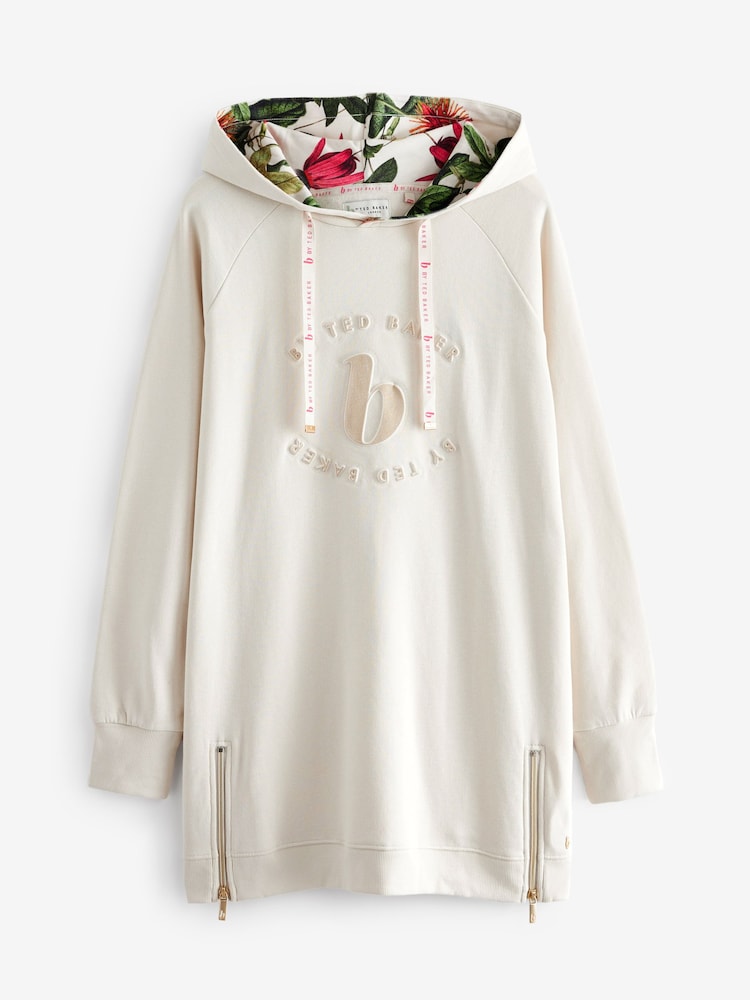 B by Ted Baker Longline Hoodie - Image 7 of 10