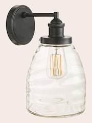 Laura Ashley Black Ainsworth Outdoor Wall Light - Image 3 of 4