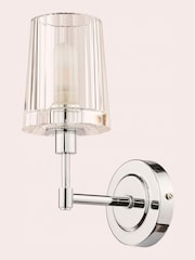 Laura Ashley Chrome Blake Bathroom Wall Light - Image 3 of 4