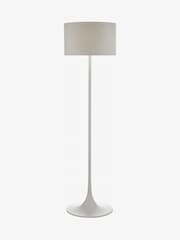 Dar Lighting Brass Dar Floor Lamp With Shade - Image 6 of 7