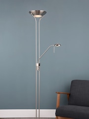 Dar Lighting Chrome Hannah Mother and Child Floor Lamp - Image 1 of 4