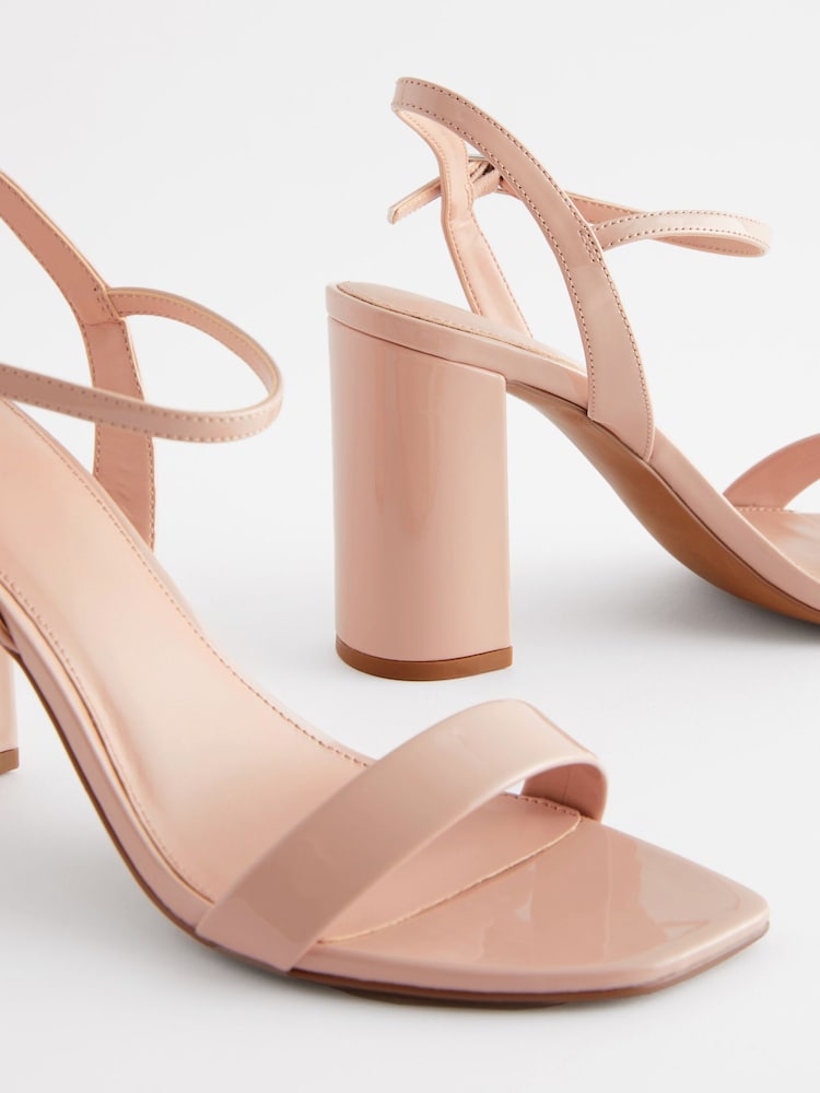 Nude Forever Comfort® Block Simple Sandals - Image 5 of 7