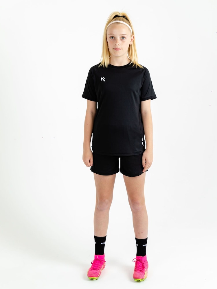 Miss Kick Girls Keira Training Black Shorts - Image 1 of 6