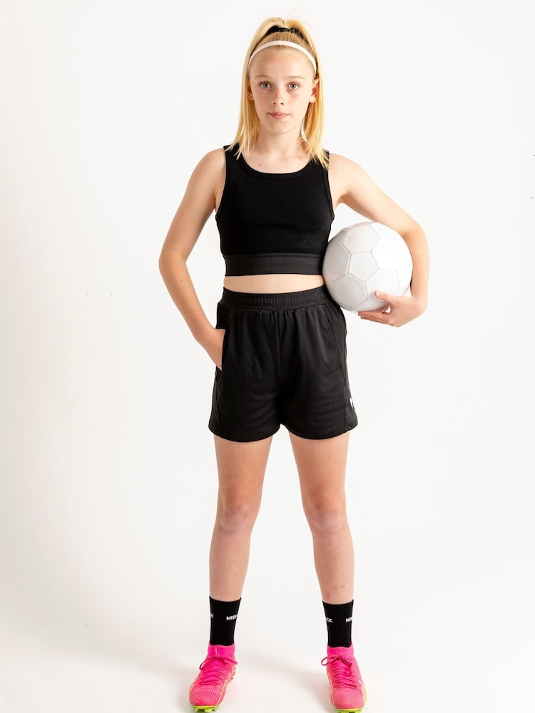 Miss Kick Girls Annie Racer Black Top - Image 1 of 3