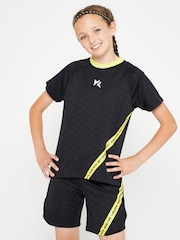 Miss Kick Girls Teal Blue Standard Training Shorts - Image 1 of 5