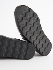 Black Patent Wide Fit (G) School Lace Brogues - Image 5 of 5