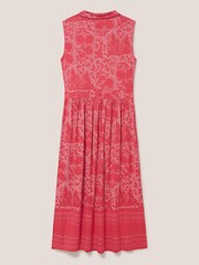 robe en jersey Blanc Stuff Rouge Zoe Eco Vero - Image 6 of 6