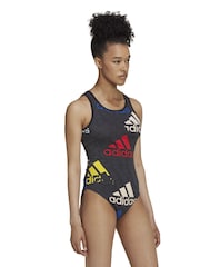 adidas Grey Essentials Logo Bodysuit - Image 3 of 7