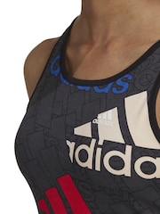 adidas Grey Essentials Logo Bodysuit - Image 5 of 7