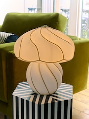 Rockett St George White/Gold Hayworth Table Lamp - Image 1 of 5