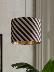 Rockett St George Sand Strip Drum Lamp Shade - Image 2 of 3
