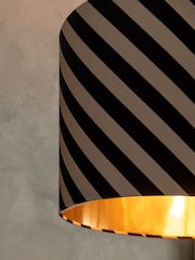 Rockett St George Sand Strip Drum Lamp Shade - Image 3 of 3
