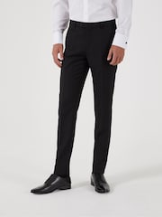 Skopes Black Milan Tapered Fit Suit Trousers - Image 1 of 4