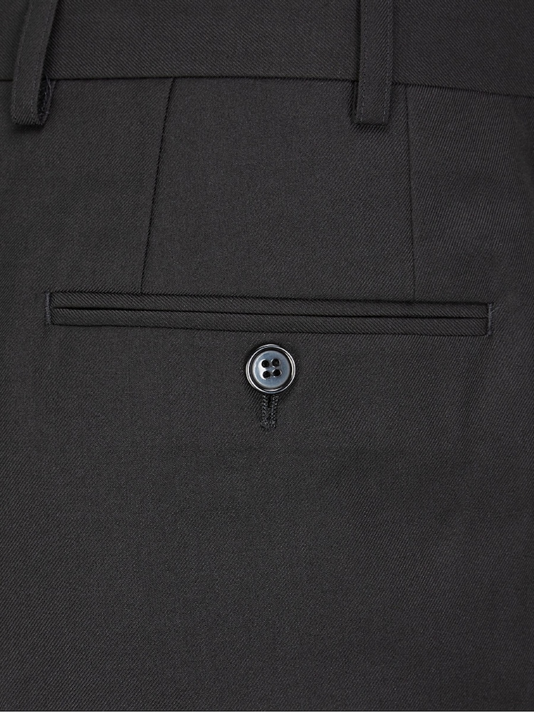 Skopes Black Milan Tapered Fit Suit Trousers - Image 4 of 4