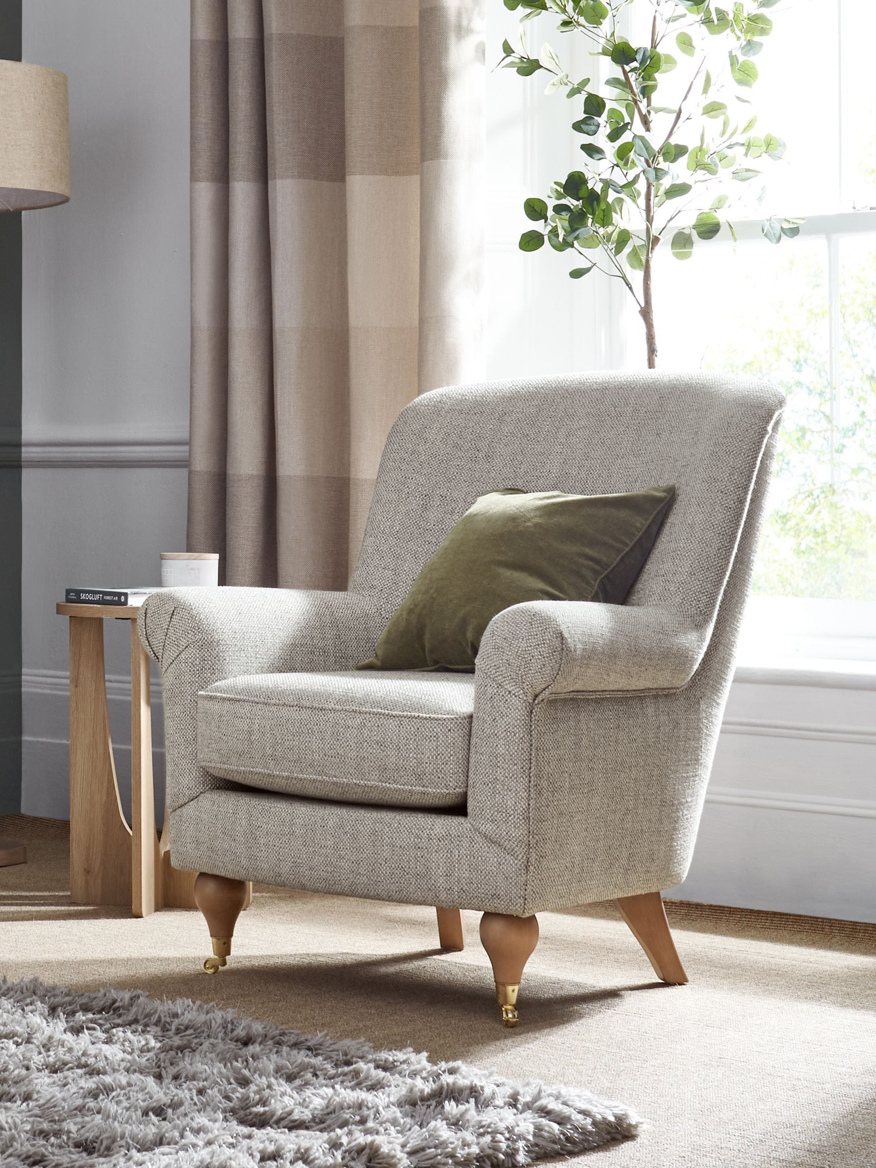 Grey snuggle chair next discount