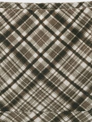 Mango Brown Tartan Dropped Waist Witch Hem Skirt - Image 7 of 7