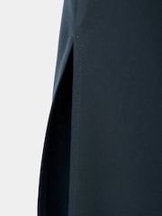 Mango Blue Tie Waist Maxi Skirt With Side Slit Detail - Image 7 of 7