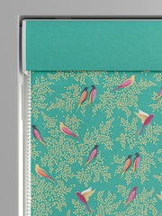 Sara Miller Green 100% Cotton Birds Made to Measure Roman Blind - Image 3 of 6