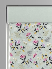 Sara Miller Duck Egg 100% Cotton Orchard Floral Made to Measure Roman Blind - Image 3 of 6