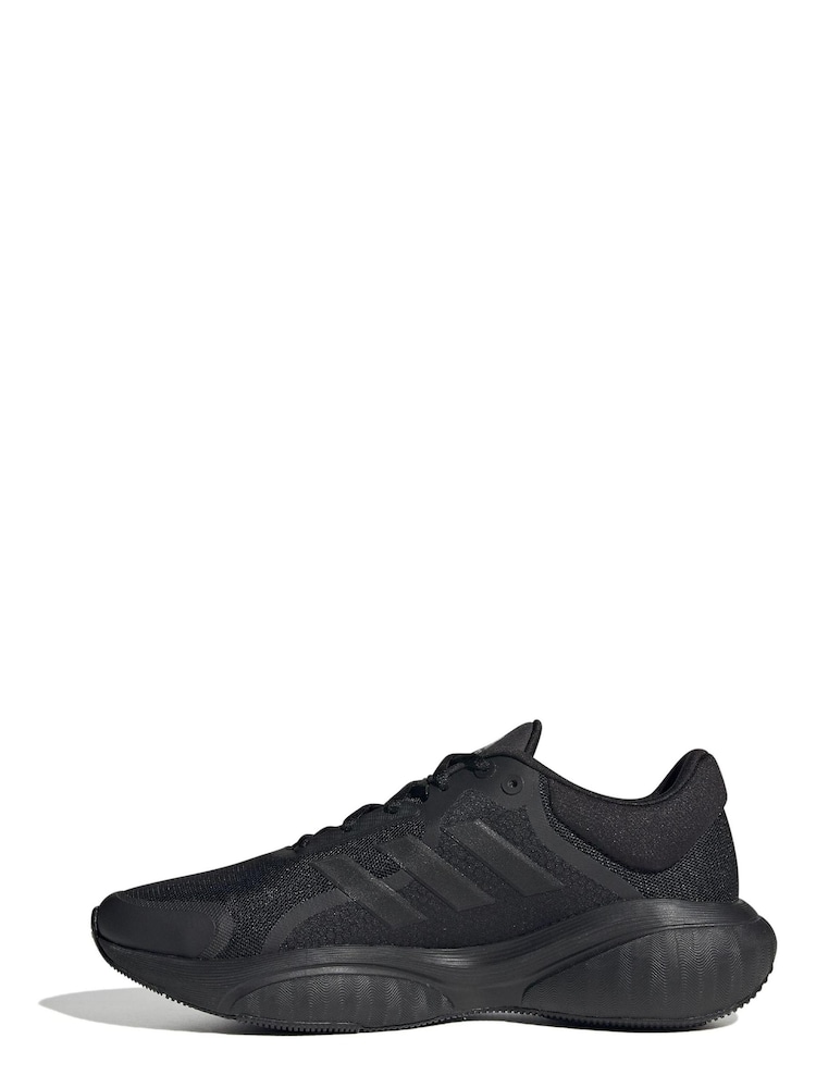 adidas Black Performance Running Response Trainers - Image 2 of 9