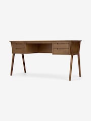 MADE.COM Dark Stain Oak Jenson Desk - Image 2 of 4