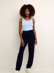Kaffe Sakura Elastic Waist Trousers - Image 1 of 6