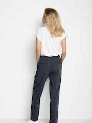 Kaffe Sakura Elastic Waist Trousers - Image 2 of 6