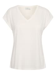 Kaffe  Lise V-Neck Short Sleeve T-Shirt - Image 5 of 6
