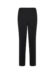 Kaffe Sakura Elastic Waist Black Trousers - Image 4 of 5