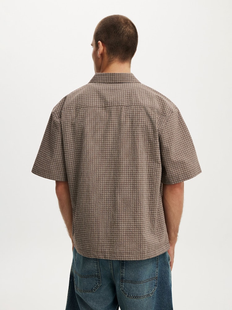 Cotton On Brown Darcy Short Sleeve Shirt - Image 2 of 7