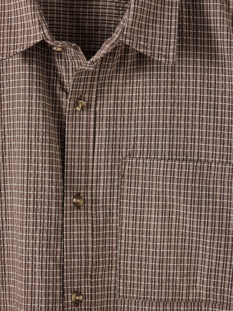 Cotton On Brown Darcy Short Sleeve Shirt - Image 7 of 7