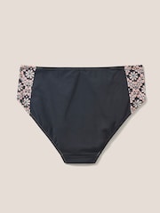 White Stuff Black Sunshine Reversible Bikini Bottoms - Image 3 of 3