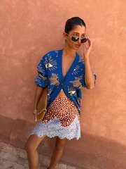 Never Fully Dressed Blue Eye Cardigan - Image 1 of 6