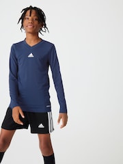 adidas Blue Team Base T-Shirt - Image 1 of 10