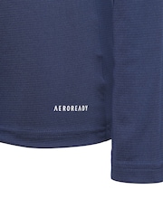 adidas Blue Team Base T-Shirt - Image 10 of 10