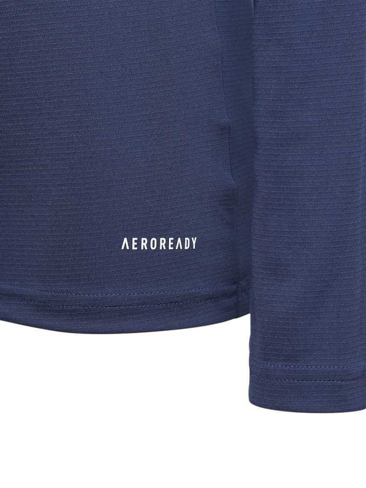 adidas Blue Team Base T-Shirt - Image 10 of 10