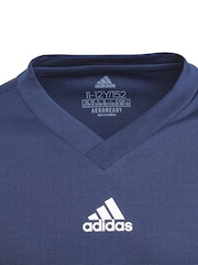 adidas Blue Team Base T-Shirt - Image 8 of 10