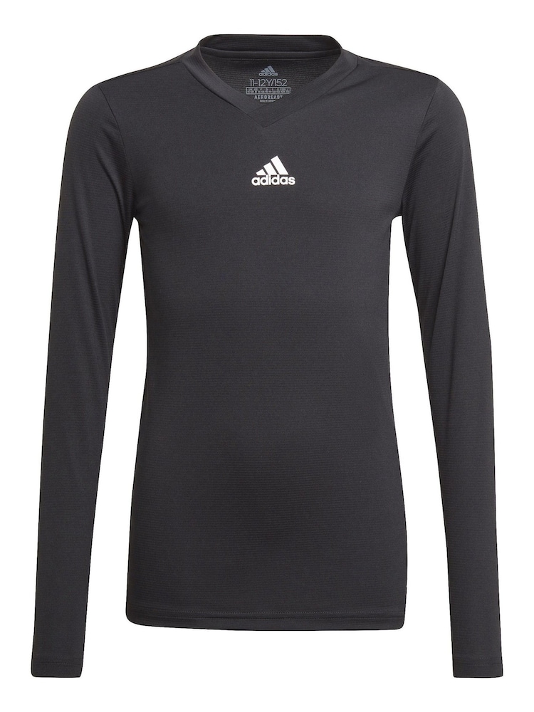 adidas Black Team Base T-Shirt - Image 2 of 6