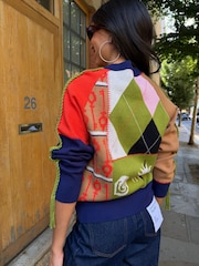 Never Fully Dressed Blue Splice Bonita Jumper - Image 4 of 5